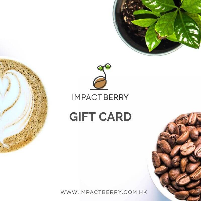 Impact Berry GIFTCARD Gift Joy and Caffeine! Hong Kong Impact